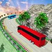 Tourist Bus Uphill Rush Hill Climb Racing Game 3D