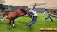 Kuda Liar Petualangan 3d: Animal Simulator Game Screen Shot 1