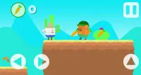 Carrot Hunter - Cute Funny Platformer Arcade 🥕 Screen Shot 2