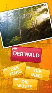 Deutsche Wörter Lernen - Deutsche Wörter Spiele Screen Shot 3