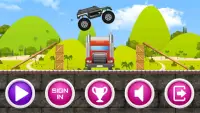Monster Truck Car Game Screen Shot 0