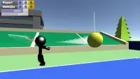 Stickman 3D Tennis Screen Shot 0