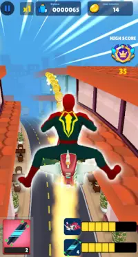 Superhero Subway Runner 2 Screen Shot 0