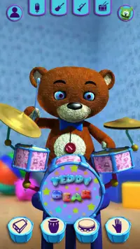 Talking Teddy Bear – Games for Kids & Family Free Screen Shot 2