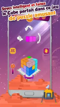 CubeIn le jeux de puzzle. Le cube avec 7 pieces Screen Shot 5
