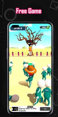 SquidGame - Running For Life Screen Shot 0