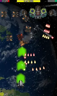 Juego naves espaciales guerra Screen Shot 4