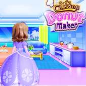 🍩🍦  Sofia Cooking Games : Donut Maker for Girls