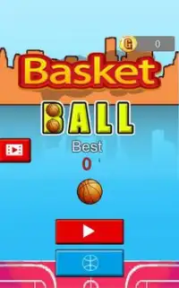 Basketball Bouncy Hoops Screen Shot 0
