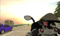 Highway Traffic Bike Rider Chase Screen Shot 7