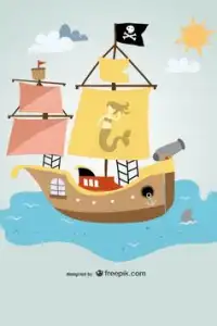 Pirate Game for Kids Screen Shot 2