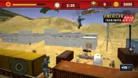 New Sniper 2019: Train schieten gratis spel Screen Shot 4