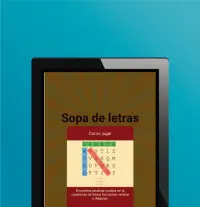 Sopa de letras Alimentos Screen Shot 11