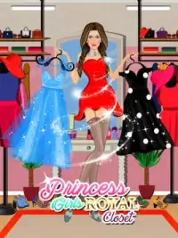 Princess Girls - Royal Closet: Queen Dressup Screen Shot 0