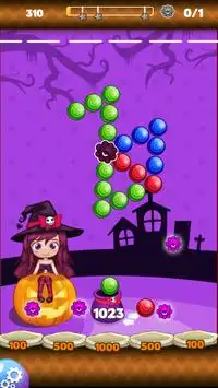 Bubble Shooter: Sweet Halloween Screen Shot 2