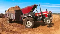 Tractor Trolley: Heavy Cargo Tractor Farming Screen Shot 1