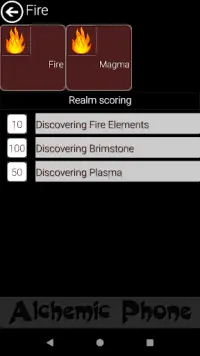 Alchemic Phone - Alchemy in your pocket Screen Shot 5