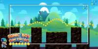 Sonic Boy Coin Collect Screen Shot 6