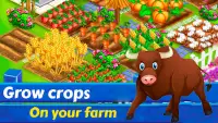 Farm city ऑफ़लाइन खेत वाला गेम Screen Shot 3