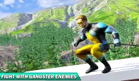 Grand Gangster Crime Mafia - City Rope Hero Game Screen Shot 1