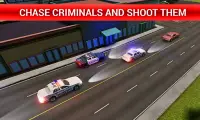 Highway Police Gangster Chase : New Cop Car Games Screen Shot 2