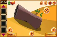 Nieuwe ontsnappingsspellen - Cowboy Desert Escape Screen Shot 2