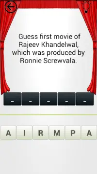 Bollywood Quiz Screen Shot 3