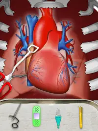 Açık Kalp Cerrahisi Acil Hastane Doktoru Oyunları Screen Shot 8