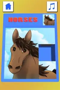 Horses Puzzle Screen Shot 2