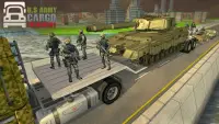 Simulador de Caminhão do Exército dos EUA Screen Shot 0