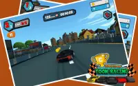 Downtown Car Toon Racing Screen Shot 13