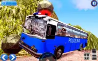 Off road Police Bus Drive Simulator Screen Shot 3