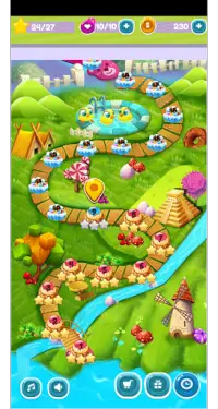 Candy Blast World: Cookie & Candy Smasher Screen Shot 0