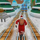 Subway Run Santa Rush