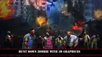 zombi caza aventura tirador Screen Shot 2