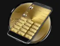 Dialer Solid Gold Theme for Drupe and ExDialer Screen Shot 4