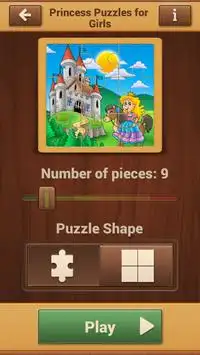 Princesse Puzzle pour Fille Screen Shot 16