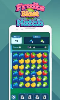 Fruits Blast Match - Puzzle Game Bubble Screen Shot 5