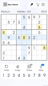 Sudoku -jogos de quebra-cabeça Screen Shot 3