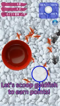 Goldfish Dream　goldfish scoop & goldfish breeding Screen Shot 0
