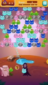 Witch Hunt Bubble Shooter Screen Shot 5