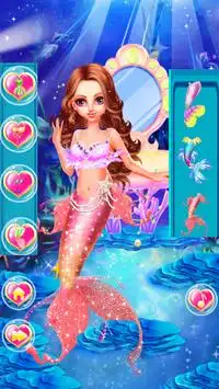 Water Princess Fancy Dress Up Game For Girls Screen Shot 1