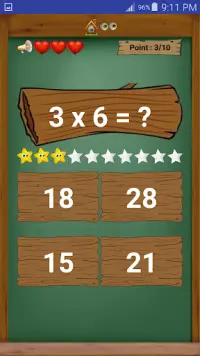 Table de Multiplication Screen Shot 8