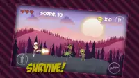Gun Zombie Jump Screen Shot 1