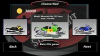 Sled Bandit - Snowmobile Racing Game Screen Shot 1