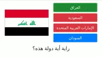 لعبة اختبار أعلام ورايات الدول العربية Arabic Flag Screen Shot 0