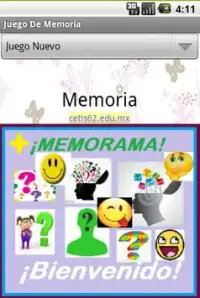 15CT62 Juego De Memoria Screen Shot 0