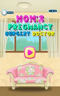 Mom's Pregnancy Surgery Doctor game Screen Shot 0