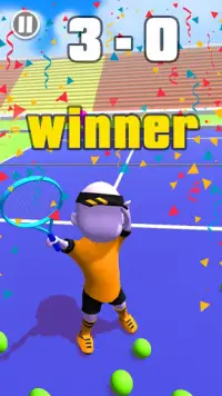 Tennis Master 3D - Stickman Legend Screen Shot 6