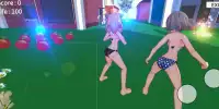 Anime Girls X Battleground: Free Fire Balls 3D Screen Shot 2